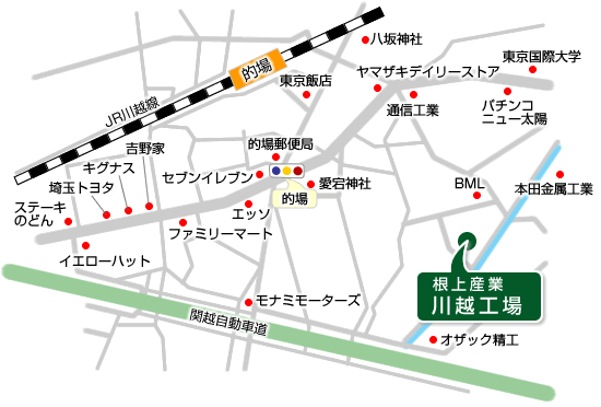 埼玉県川越市的場1510-1